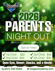 Vargas Academy Parents Night Out Winter Celebration